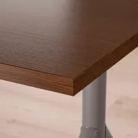 Masă de birou Ikea Idasen PAL/ Brown photo 3