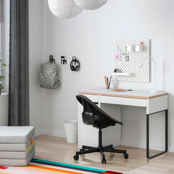 Офисный стол Ikea Micke ДСП/ Белый photo 2 Офисный стол Ikea Micke ДСП/ Белый photo 2