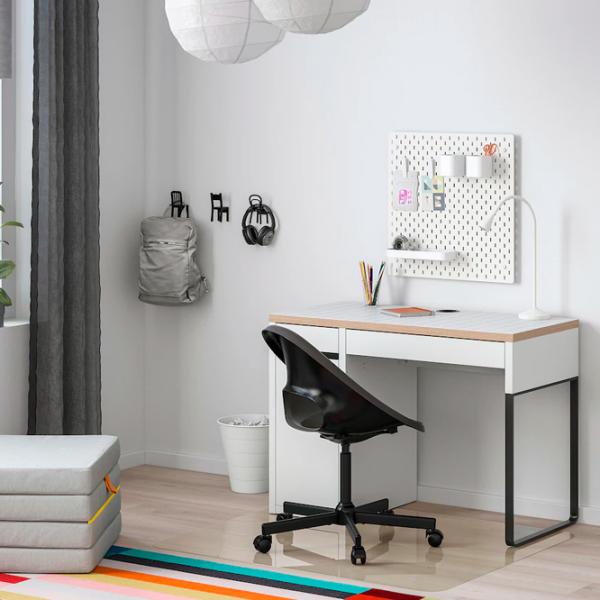 Офисный стол Ikea Micke ДСП/ Белый photo 2 Офисный стол Ikea Micke ДСП/ Белый photo 2