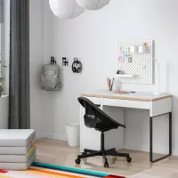 Офисный стол Ikea Micke ДСП/ Белый photo 2