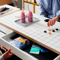 Офисный стол Ikea Micke ДСП/ Белый photo 4