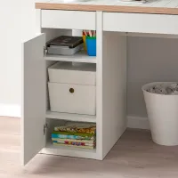 Офисный стол Ikea Micke ДСП/ Белый photo 6