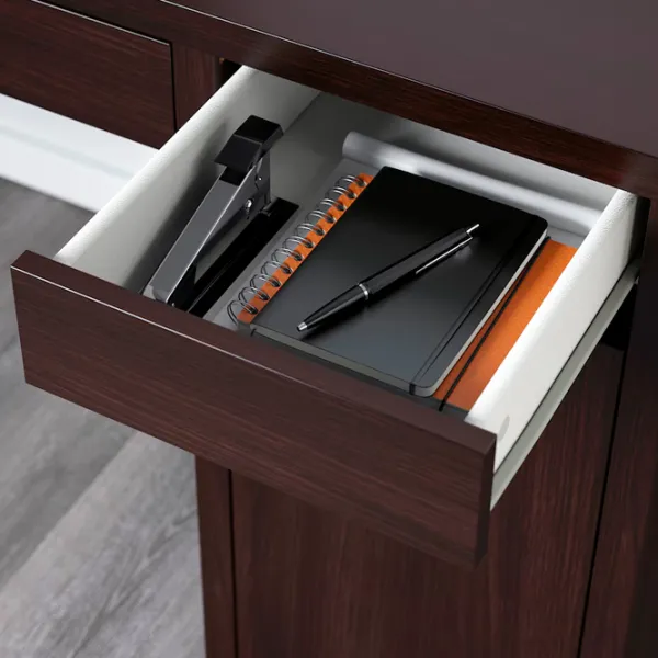 Masă de birou Ikea Micke PAL/ Brown photo 3