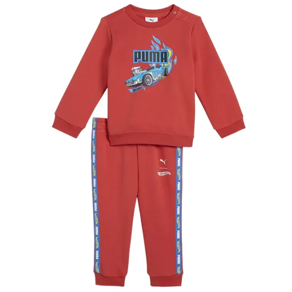 Спортивный костюм для мальчиков Puma Hot Wheels Minicats Crew  74 / Красный photo 1 Спортивный костюм для мальчиков Puma Hot Wheels Minicats Crew  74 / Красный photo 1
