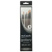 Set de pensule Mont Marte Gallery Gray / 6