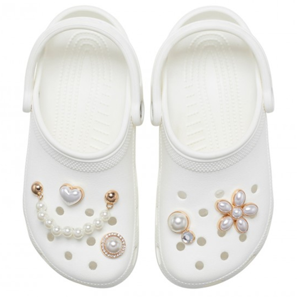 Джибитз Crocs CR10013133  Слоновая кость / 5 photo 2 Джибитз Crocs CR10013133  Слоновая кость / 5 photo 2