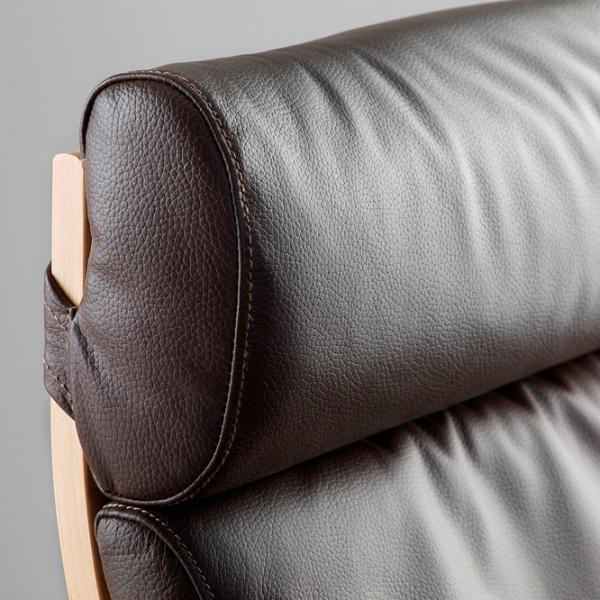 Fotoliu Ikea Poang Beige Dark Brown photo 2