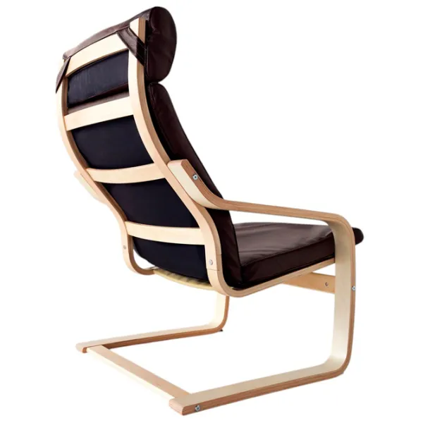 Fotoliu Ikea Poang Beige Dark Brown photo 3