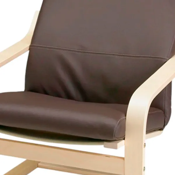 Fotoliu Ikea Poang Beige Dark Brown photo 4