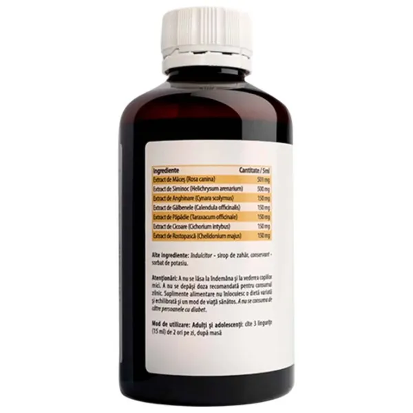 Sirop Herbal Therapy IMUNO Hepatic Volum (litri) - 0.2l photo 2 Sirop Herbal Therapy IMUNO Hepatic Volum (litri) - 0.2l photo 2