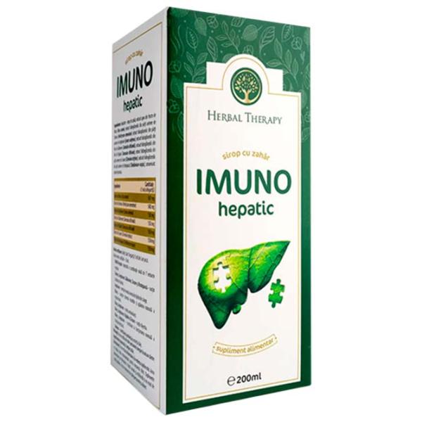 Sirop Herbal Therapy IMUNO Hepatic Volum (litri) - 0.2l photo 3 Sirop Herbal Therapy IMUNO Hepatic Volum (litri) - 0.2l photo 3
