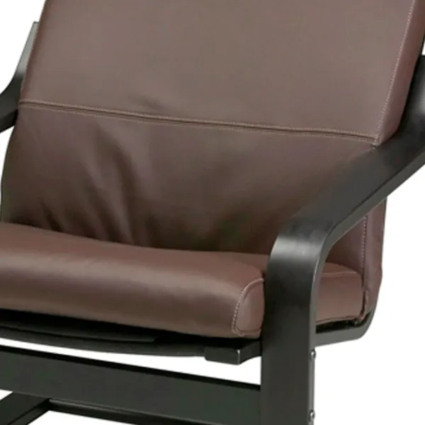 Fotoliu Ikea Poang Black Dark Brown photo 4 Fotoliu Ikea Poang Black Dark Brown photo 4