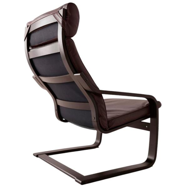 Fotoliu Ikea Poang Black Dark Brown photo 5 Fotoliu Ikea Poang Black Dark Brown photo 5