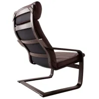 Fotoliu Ikea Poang Black Dark Brown photo 5