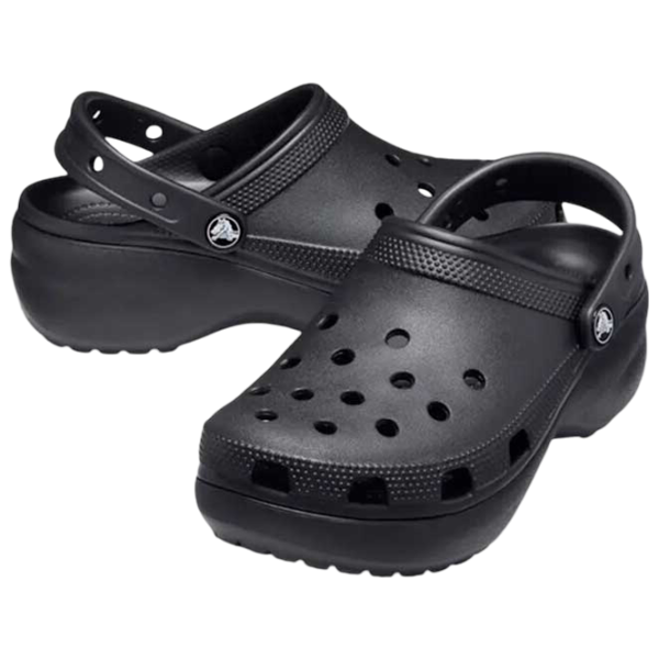 Saboți pentru femei Crocs Classic Platform Clog W 39 - 40 / Black photo 1