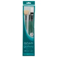 Set de pensule Mont Marte Gallery Turquoise / 3