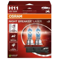 Автомобильная лампа Osram 64211NL-2HB Галоген / H11 / PGJ19-2 / 55 Вт / 
