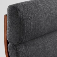 Fotoliu Ikea Poang Brown Antracit photo 2