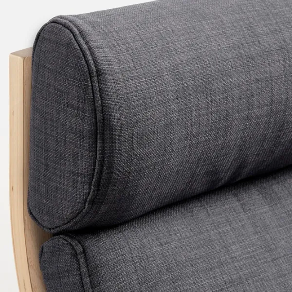 Fotoliu Ikea Poang Beige Dark Gray photo 2 Fotoliu Ikea Poang Beige Dark Gray photo 2