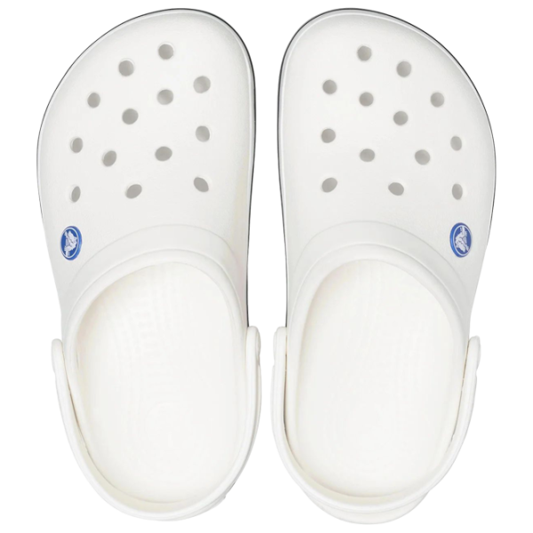 Saboți pentru femei Crocs Crocband 37 - 38 / White photo 2 Saboți pentru femei Crocs Crocband 37 - 38 / White photo 2