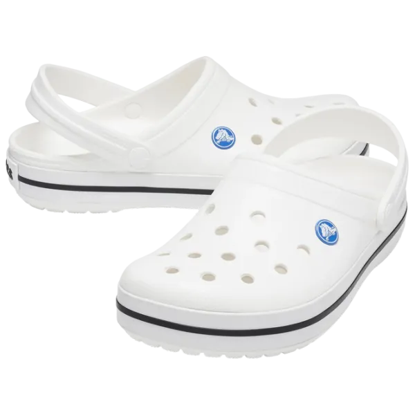 Saboți pentru femei Crocs Crocband 38 - 39 / White photo 1 Saboți pentru femei Crocs Crocband 38 - 39 / White photo 1