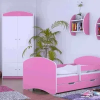 Детский мебельный набор Happy Babies Happy 09 White Pink / унисекс