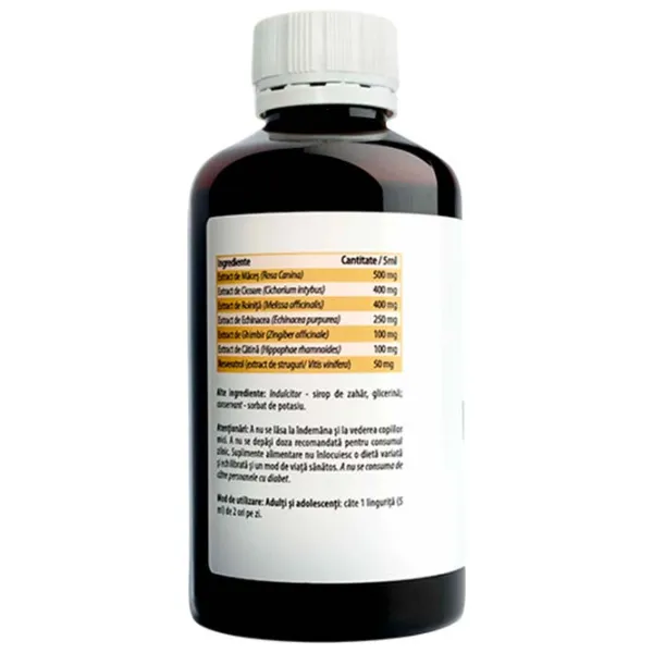 Sirop Herbal Therapy IMUNO Resveratrol Volum (litri) - 0.2l photo 2 Sirop Herbal Therapy IMUNO Resveratrol Volum (litri) - 0.2l photo 2