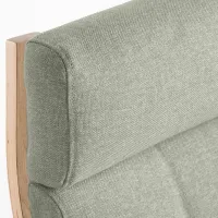 Fotoliu Ikea Poang Beige Light Green photo 6