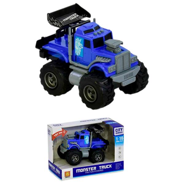 Машинка Wenyi Mini Monster Truck WY700C  / / Серый Синий photo 2