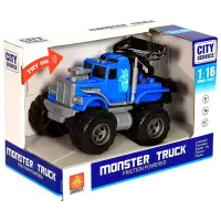 Mașină Wenyi Mini Monster Truck WY700C / / Gray Blue photo 3
