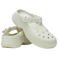 Сабо для женщин Crocs Classic Mary Jane Clog Linen 39 - 40 / Слоновая кость