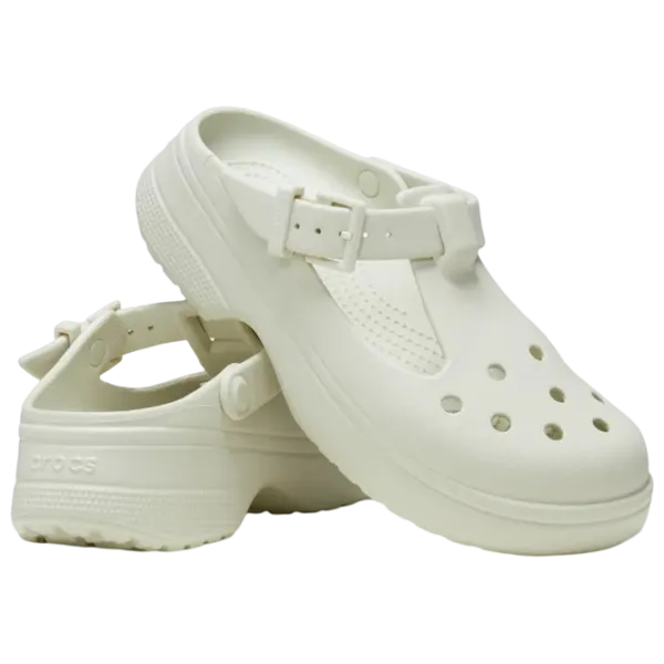 Saboți pentru femei Crocs Classic Mary Jane Clog Linen 41 - 42 / Ivory photo 1 Saboți pentru femei Crocs Classic Mary Jane Clog Linen 41 - 42 / Ivory photo 1