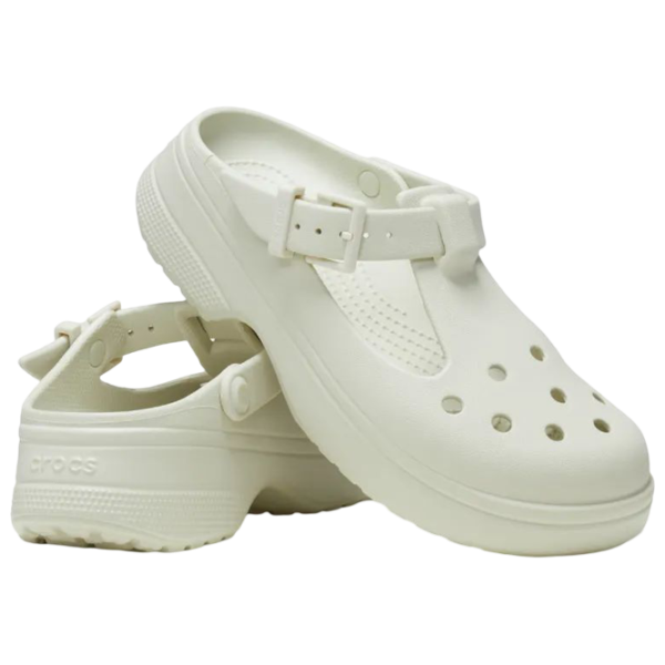 Saboți pentru femei Crocs Classic Mary Jane Clog Linen 41 - 42 / Ivory photo 1 Saboți pentru femei Crocs Classic Mary Jane Clog Linen 41 - 42 / Ivory photo 1