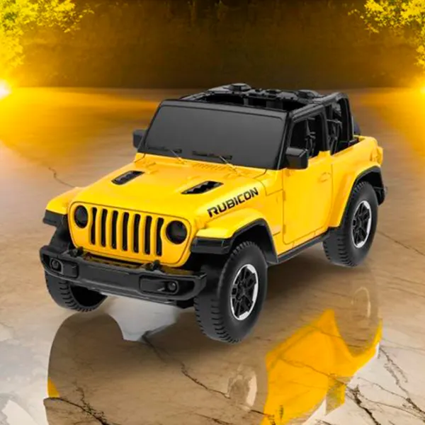 Mașină Rastar JEEP Wrangler Rubicon 59000  / / Gray Yellow photo 5