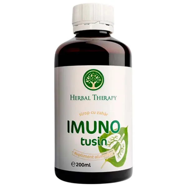 Sirop Herbal Therapy IMUNO Tusin Volum (litri) - 0.2l photo 1 Sirop Herbal Therapy IMUNO Tusin Volum (litri) - 0.2l photo 1