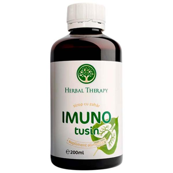 Sirop Herbal Therapy IMUNO Tusin Volum (litri) - 0.2l photo 1 Sirop Herbal Therapy IMUNO Tusin Volum (litri) - 0.2l photo 1