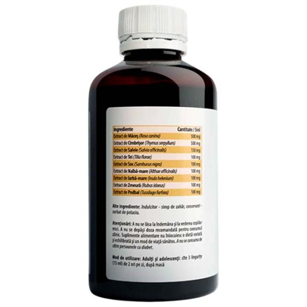 Sirop Herbal Therapy IMUNO Tusin Volum (litri) - 0.2l photo 2 Sirop Herbal Therapy IMUNO Tusin Volum (litri) - 0.2l photo 2