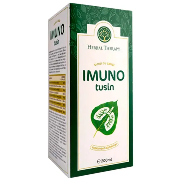 Sirop Herbal Therapy IMUNO Tusin Volum (litri) - 0.2l photo 3 Sirop Herbal Therapy IMUNO Tusin Volum (litri) - 0.2l photo 3