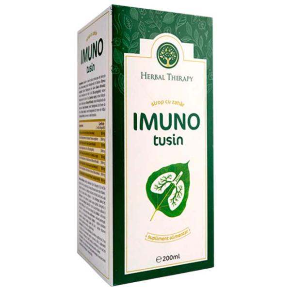 Sirop Herbal Therapy IMUNO Tusin Volum (litri) - 0.2l photo 3 Sirop Herbal Therapy IMUNO Tusin Volum (litri) - 0.2l photo 3