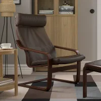 Fotoliu Ikea Poang/Glose Brown Dark Brown photo 2