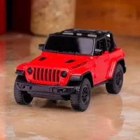 Mașină Rastar JEEP Wrangler Rubicon 59000 / / Gray Red photo 4