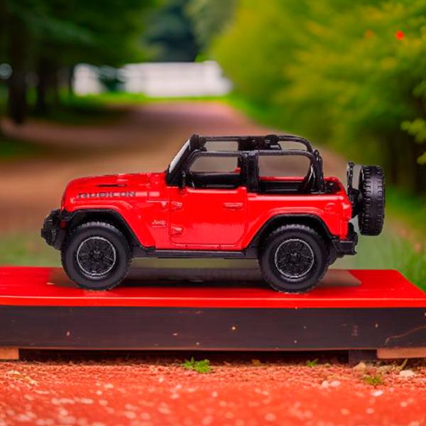 Mașină Rastar JEEP Wrangler Rubicon 59000  / / Gray Red photo 6