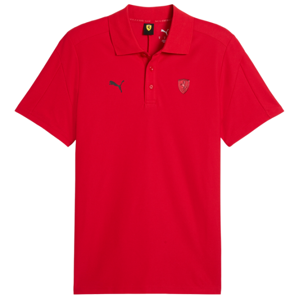 Футболка поло для мужчин Puma Ferrari Race Tonal Красный photo 1