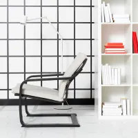 Fotoliu Ikea Poang/Katorp Black Beige photo 3
