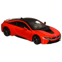 Mașină Rastar BMW i8 56500 / / Gray Red photo 6