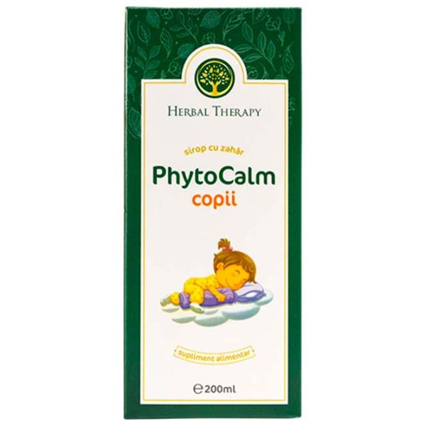 Sirop Herbal Therapy PhytoCalm Volum (litri) - 0.2l photo 2 Sirop Herbal Therapy PhytoCalm Volum (litri) - 0.2l photo 2
