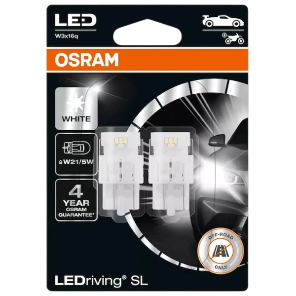 Автомобильная лампа Osram 7515DWP-2BL светодиодная / W21/5W / W3x16q / 1.9 Вт /  photo 1 Автомобильная лампа Osram 7515DWP-2BL светодиодная / W21/5W / W3x16q / 1.9 Вт /  photo 1