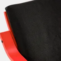 Fotoliu Ikea Poang/Vissle Red Black photo 6
