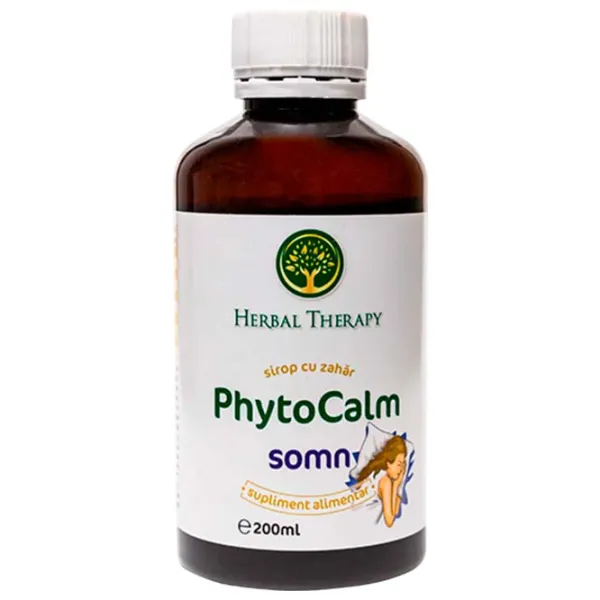 Sirop Herbal Therapy PhytoCalm Volum (litri) - 0.2l photo 1 Sirop Herbal Therapy PhytoCalm Volum (litri) - 0.2l photo 1