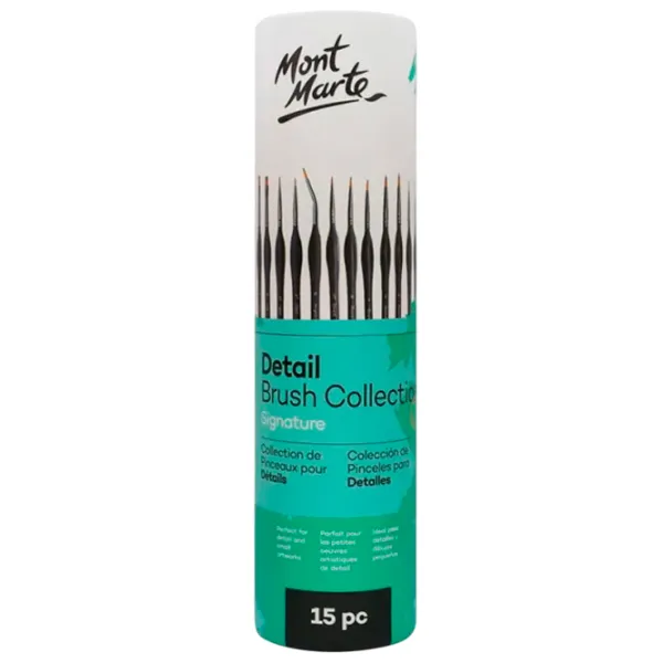 Set de pensule Mont Marte BMHS0046 Black / 15 photo 1